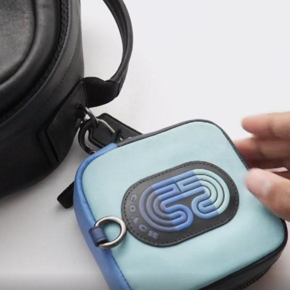 COACH Square Hybrid Pouch - Amazing Backpack Accessory! - Picture 5 of 8